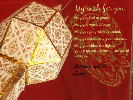 My wish for you, a holiday blessing